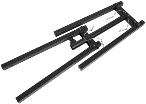 RLF6 Black 10 Foot Solid Base Tree Bar Lighting/Projector Stand, alternate view 5