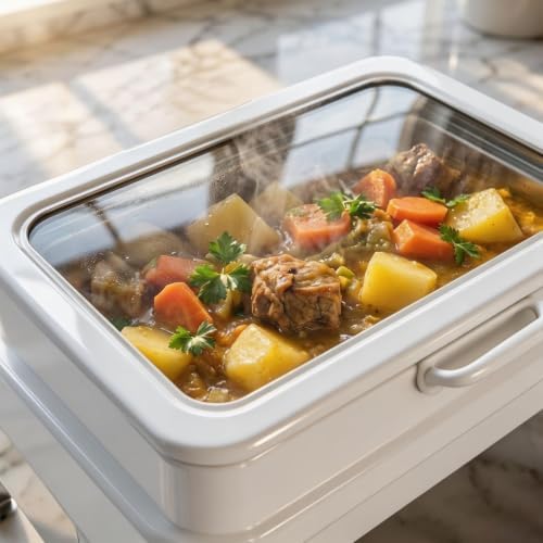Roll Top 9QT Stainless Steel Chafing Dishes for Buffet,9QT Chafing Dish Set, alternate view 7
