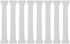 Roman Column Tiered Stand, Plastic 8pcs 17cm Cake Tier Separator for Wedding, Birthday, Decoration Support Tool