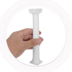 Roman Column Tiered Stand, Plastic 8pcs 17cm Cake Tier Separator for Wedding, Birthday, Decoration Support Tool, alternate