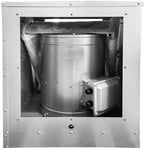 Roof Centrifugal Supply Air Fan Modular Rooftop Filtered Make-Up Air Fan| 16” Blower with Intake Hood and, alternate view 3
