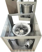 Roof Centrifugal Supply Air Fan Modular Rooftop Filtered Make-Up Air Fan| 16” Blower with Intake Hood and, alternate view 5