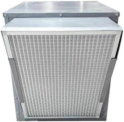 Roof Centrifugal Supply Air Fan Modular Rooftop Filtered Make-Up Air Fan| 16” Blower with Intake Hood and, alternate view 6