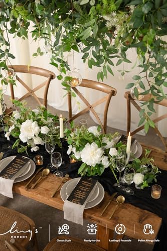 Rosa Banksiae Artificial Vines, Silk Greenery Garlands, alternate view 2