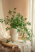 Rosa Banksiae Artificial Vines, Silk Greenery Garlands, alternate view 4