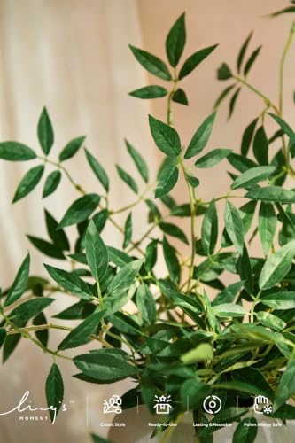 Rosa Banksiae Artificial Vines, Silk Greenery Garlands, alternate view 6