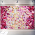 Rose Flower Wall Backdrop 10X8 ft Large Floral Photography Background for Indoor Outdoor Wedding Party Bridal