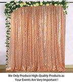 Rose Gold Sequin Backdrop 7FTx7FT, alternate view 2