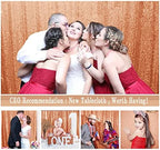 Rose Gold Sequin Backdrop 7FTx7FT, alternate view 5