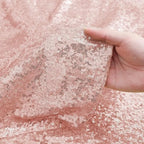 Rose Gold Sequin Backdrop Curtain 4FTx8FT Glitter Rose Gold Background Drapes Sparkle Photography Backdrop for, alternate