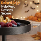 Rotating Cupcake Stand for Halloween, 4-Tier Dessert Display Cake Stand in Black, alternate view 5