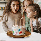 Rotating-Wood-Cake-Stand With Acrylic Dome Lid, Round Wooden Cake Holder Plate With Cover, 2-in-1 Dessert Table, alternate
