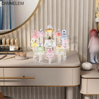 Round Acrylic Jewelry Stand Acrylic Display Riser Stands Dessert Tower Display Tower for Watch, Jewelry, Rings, alternate