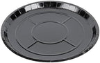 Round Black Paperboard Pizza Tray, 12 In, 25 Pack in 12" -25 in Black