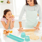 Round Cake Pop Mold Set with 9in Tray and Sticks- Blue in Blue(Round ), alternate view 5