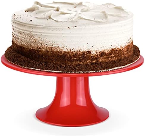 Round Cake Stand 10" Melamine Cake Display Stand Dessert Cupcake Display Tray for Wedding, Birthday, Party, Baby