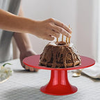 Round Cake Stand 10" Melamine Cake Display Stand Dessert Cupcake Display Tray for Wedding, Birthday, Party, Baby, alternate