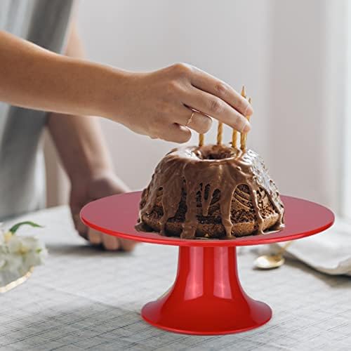Round Cake Stand 10" Melamine Cake Display Stand Dessert Cupcake Display Tray for Wedding, Birthday, Party, Baby, alternate