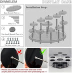 Round Jewelry Stand Acrylic Display Riser Stands Dessert Tower Display Tower for Watch, Jewelry, Rings, alternate view 4