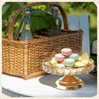 Round Metal Cupcake Tray Set, Crystal Dessert Display Stand for Weddings, Birthdays, Anniversaries, Party, alternate view 6