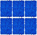 Royal Blue Flower Wall Panel Backdrops, 6 Pcs, 24 x 16 Inch in 24 x 16 Inch