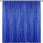 Royal Blue Sequin Backdrop Curtain 7FTx7FT Glitter Royal Blue Background Drapes Sparkle Photography Backdrop for