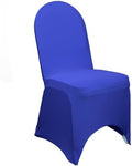 Royal Blue Stretch Spandex Banquet Chair Cover - Wedding Slip Covers Premium Quality Cover in Royal Blue