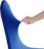 Royal Blue Waterproof Polyester Spandex Chair Cover (12PCS), Universal Fit for Indoor/Outdoor Activities, alternate view 7