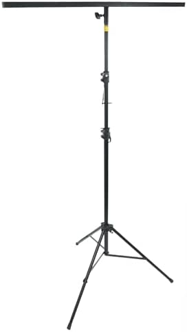 RVLS60 9-Foot Portable Tripod DJ Lighting T-Bar Stand with Bag