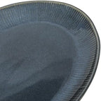 Sandy Pines 3 Piece Oval Platter Set, 15.7”, 13.75” & 12” Stoneware Serving Platters, Reactive Glaze Finish, alternate view 6