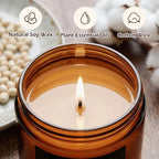 Scented Candles Set, 4 Pack Soy Candles for Home Scented, Candle Gifts for Men Women, Scents of Pineapple, alternate view 2