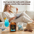 Scented Candles Set, 4 Pack Soy Candles for Home Scented, Candle Gifts for Men Women, Scents of Pineapple, alternate view 6