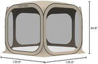 Screen House Tent Pop-Up, Portable Screen Room Canopy Instant Screen Tent 12 x 12 FT with Carry Bag for Patio, alternate view