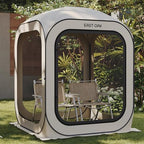Screen House Tent Pop-Up, Portable Screen Room Canopy Instant Screen Tent 4 x 4 FT with Carry Bag for Patio