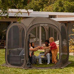 Screen House Tent Pop-Up, Portable Screen Room Canopy Instant Screen Tent 10 x 10 FT with Carry Bag for Patio, alternate view