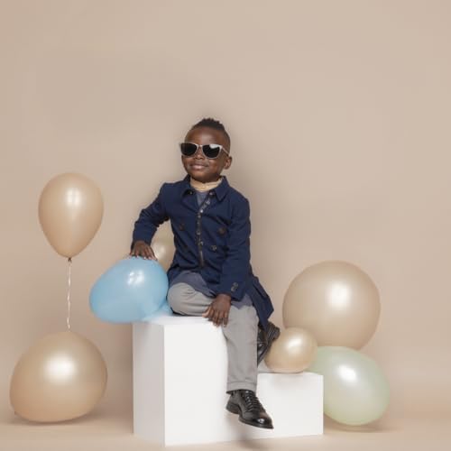 Seamless Paper Backdrop Beige Cream Paper Backdrop for Photoshoot (86''x32.8' Ivorine), alternate view 3