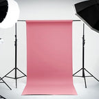 Seamless Paper Backdrop for Photography Solid Pink Backdrop Paper (53''x16.4' Baby Pink), alternate view 2