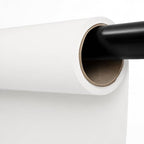 Seamless Paper Backdrop for Photography Solid White Photo Backdrop Paper (53''x32.8' Arctic White)