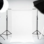 Seamless Paper Backdrop for Photography Solid White Photo Backdrop Paper (53''x32.8' Arctic White), alternate view 2