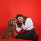 Seamless Paper Backdrop Red Seamless Backdrop Paper Rolls (86''x32.8' Scarlet), alternate view 6
