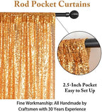 Sequin Backdrop - 7FTX7FT Photo Booth Backdrop with Gold Sequins for Parties and Photoshoots in 7FTx7FT in Gold, alternate