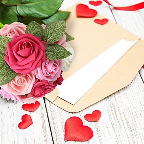 Seriesa Red Rose 25pcs Real Looking Artificial Flowers w/Stem in Seriesa Red, alternate view 6