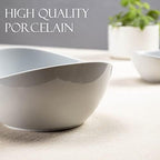 Serving Bowls Set, 2 Tier Chip and Dip Bowls with Metal Rack Stand for Fruit, Salad, Candy, Snacks - Ceramic, alternate view
