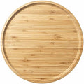 Serving Platter, Round Wood Tray, Wooden Serving Tray, Fruit, Bread, Salad Plate, Round Wood Charcuterie Board