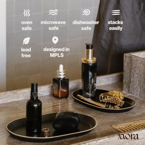 Serving Platter Set of 3, Jumbo, Giant & Mega Ceramic Oval Platters for Serving, Microwave, Oven and Dishwasher, alternate