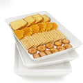 Serving Tray Platter, 6 Pcs Food Tray for Veggie Fruit Snack Dessert Cookie Cheese, Food Trays for Party