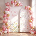 Set of 2 Love in Bloom Bridal Arch Backdrop Love in Bloom Bridal Shower Decorations Wildflower Wedding