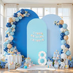 Set of 3 Arch Backdrop Covers(6ft, 5ft, 4ft) - Premium Stretchy Spandex Backdrop Arch Stand Cover for Baby
