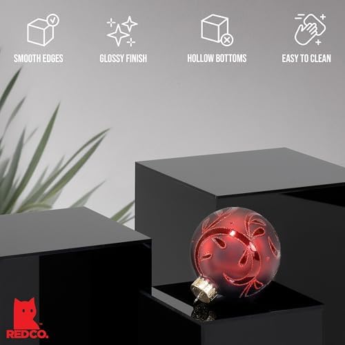 . Set of 3 Glossy Black Acrylic Cube Display Nesting Riser Stands with Hollow Bottoms - 2-Pack in Black, alternate view 6