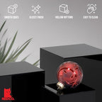 . Set of 3 Glossy Black Acrylic Cube Display Nesting Riser Stands with Hollow Bottoms in Black, alternate view 6
